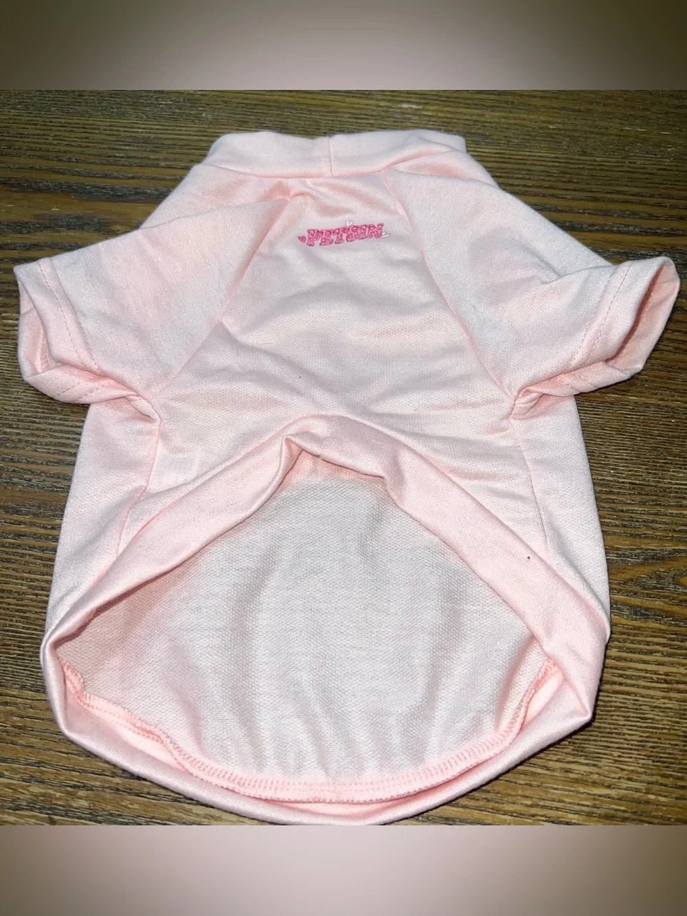 PETSIN Cute Letter Printed Pink Unisex Pet Hoodie For Cats And Dogs - M- NWOT